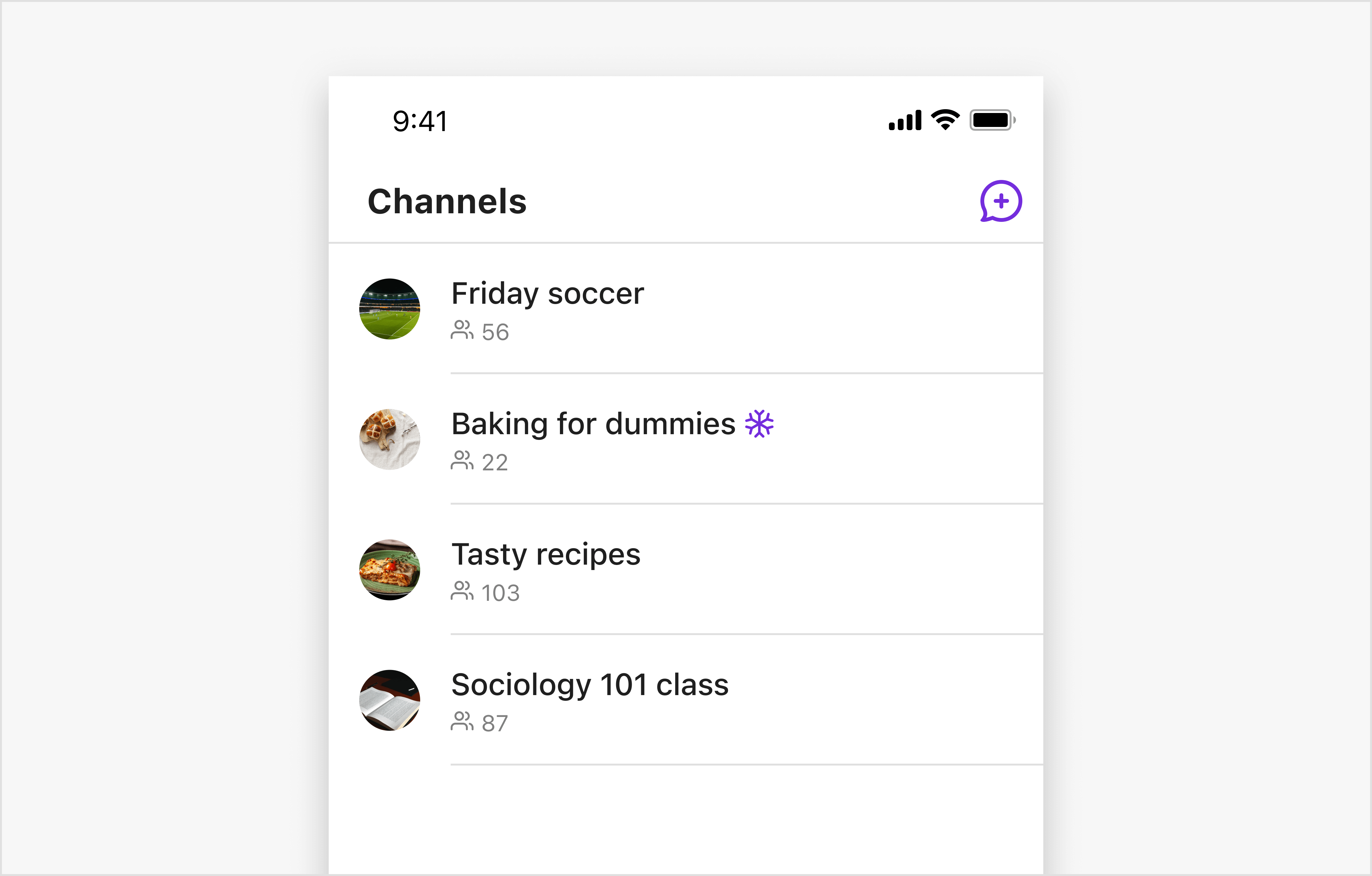 List open channels | Chat SwiftUI SDK | Sendbird Docs