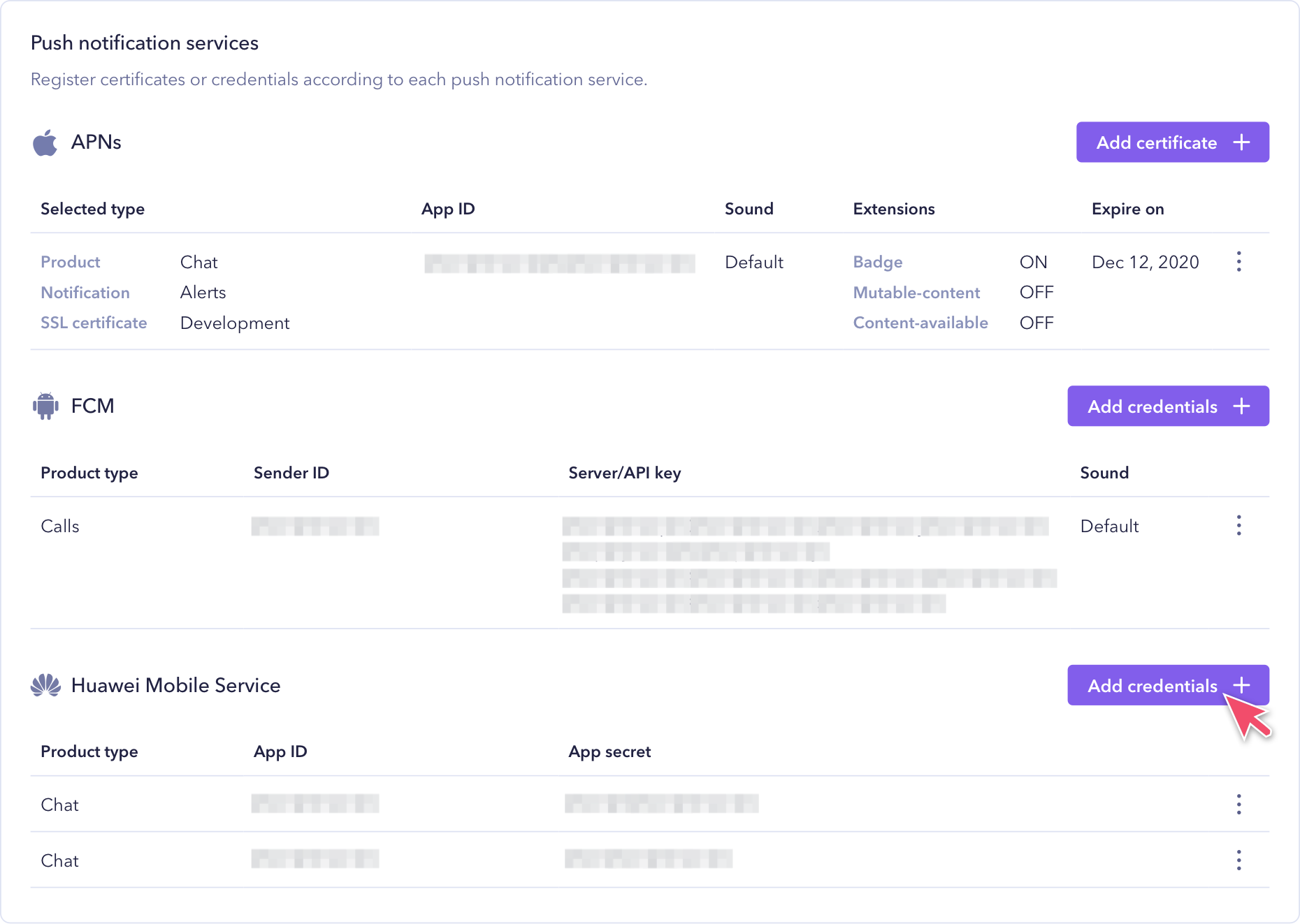 Push Notifications Chat Android SDK Sendbird Docs