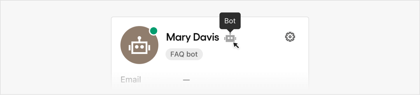 Image|Showing bot name with bot icon