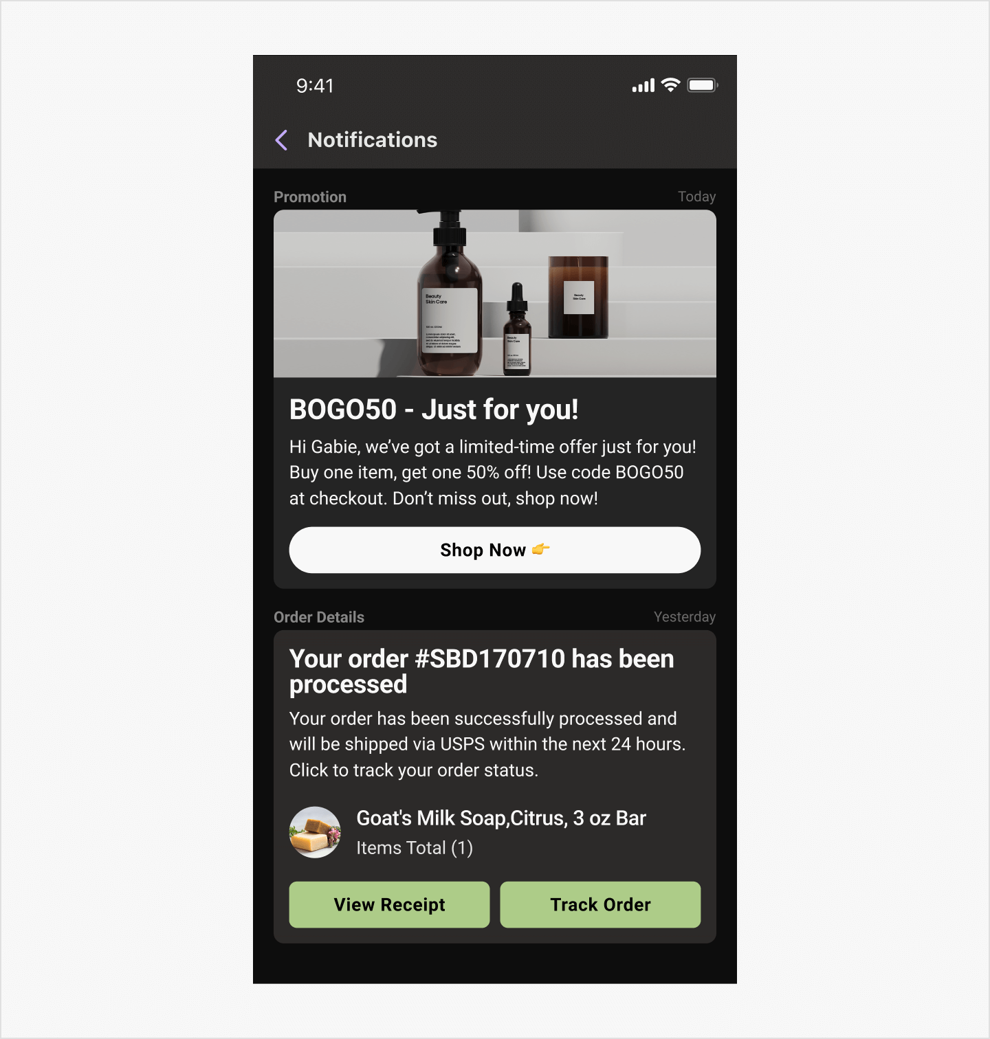 Image|A side-by-side image of Feed view and Chat view.