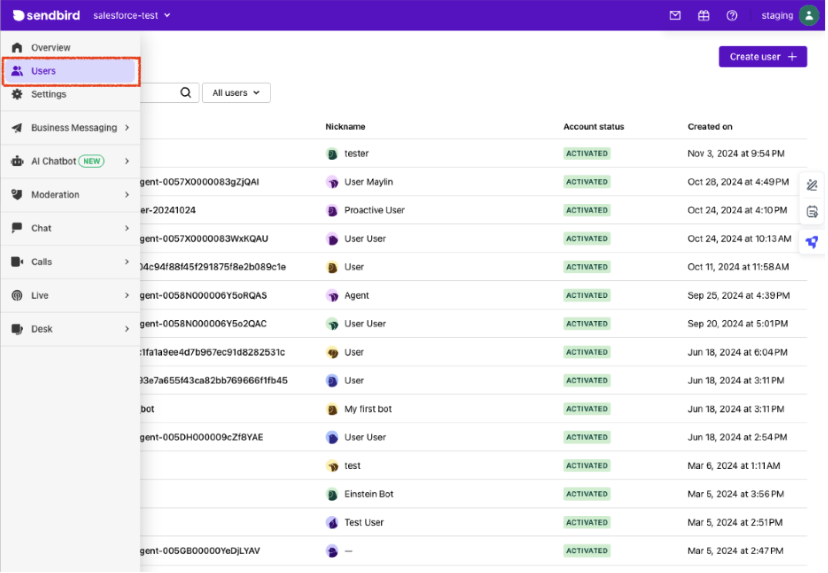 Proactive chat | Support Chat | Sendbird Docs