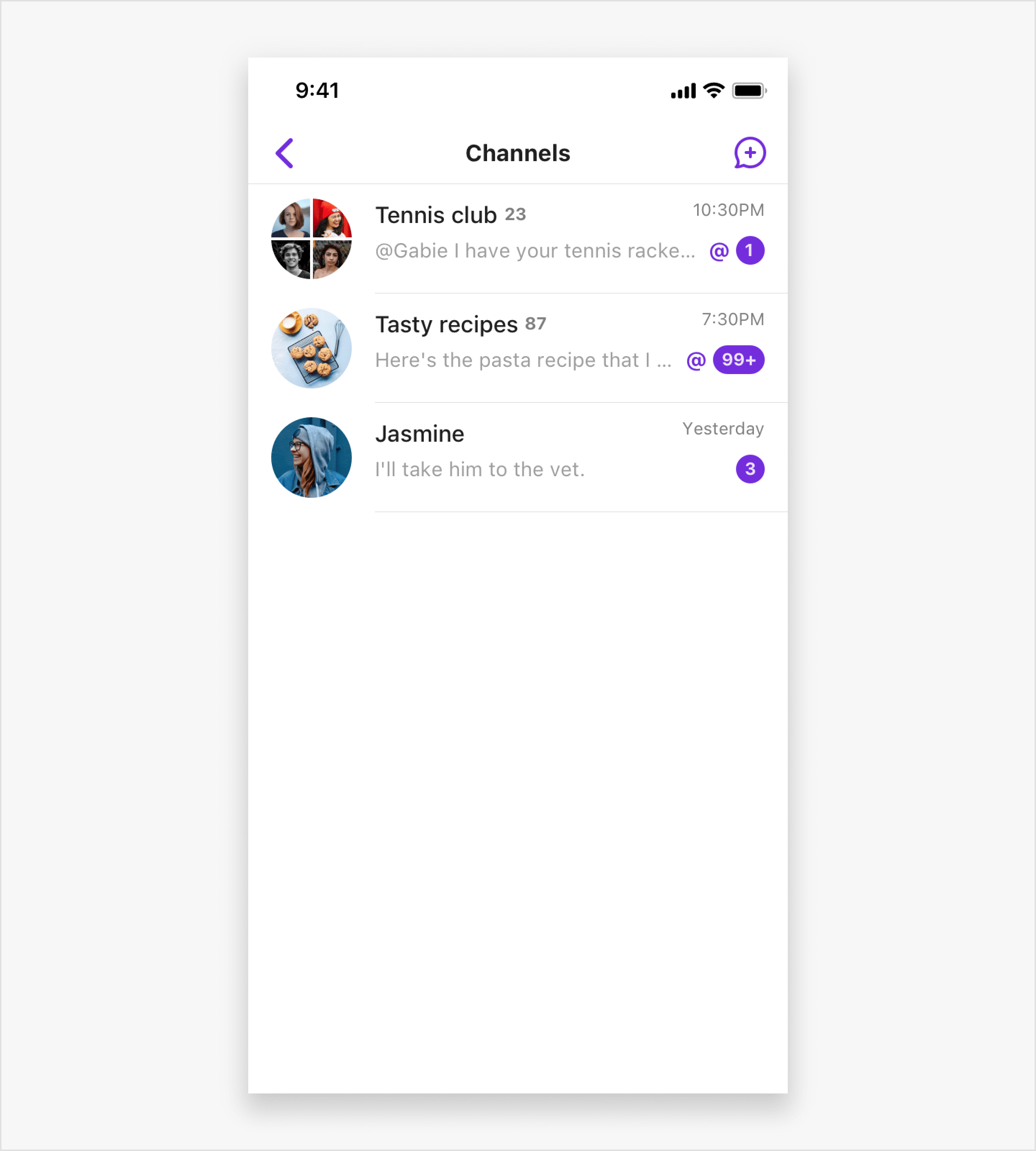 Mention | Chat iOS UIKit SDK | Sendbird Docs
