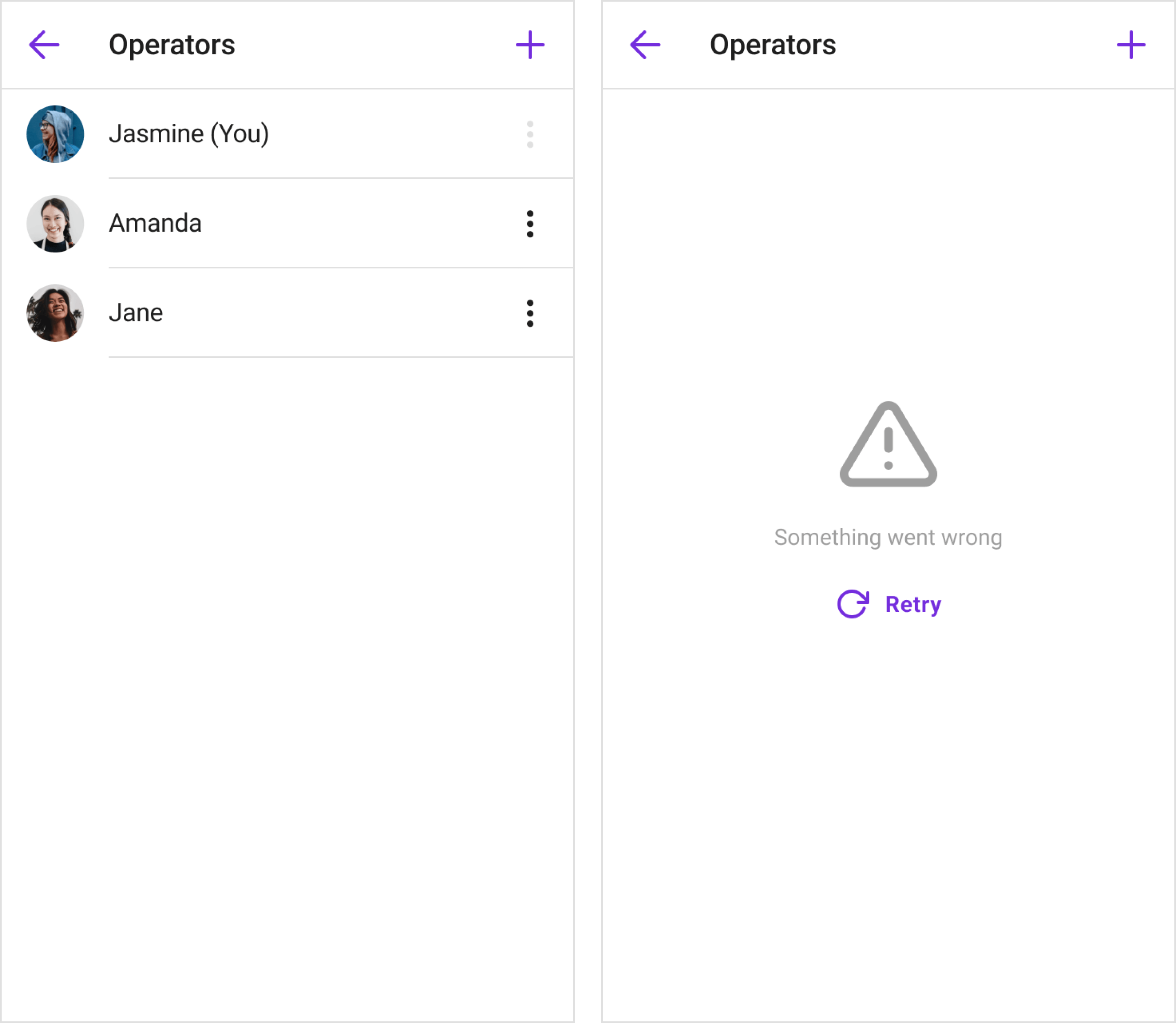 List operators in group channel | Chat React Native SDK | Sendbird Docs