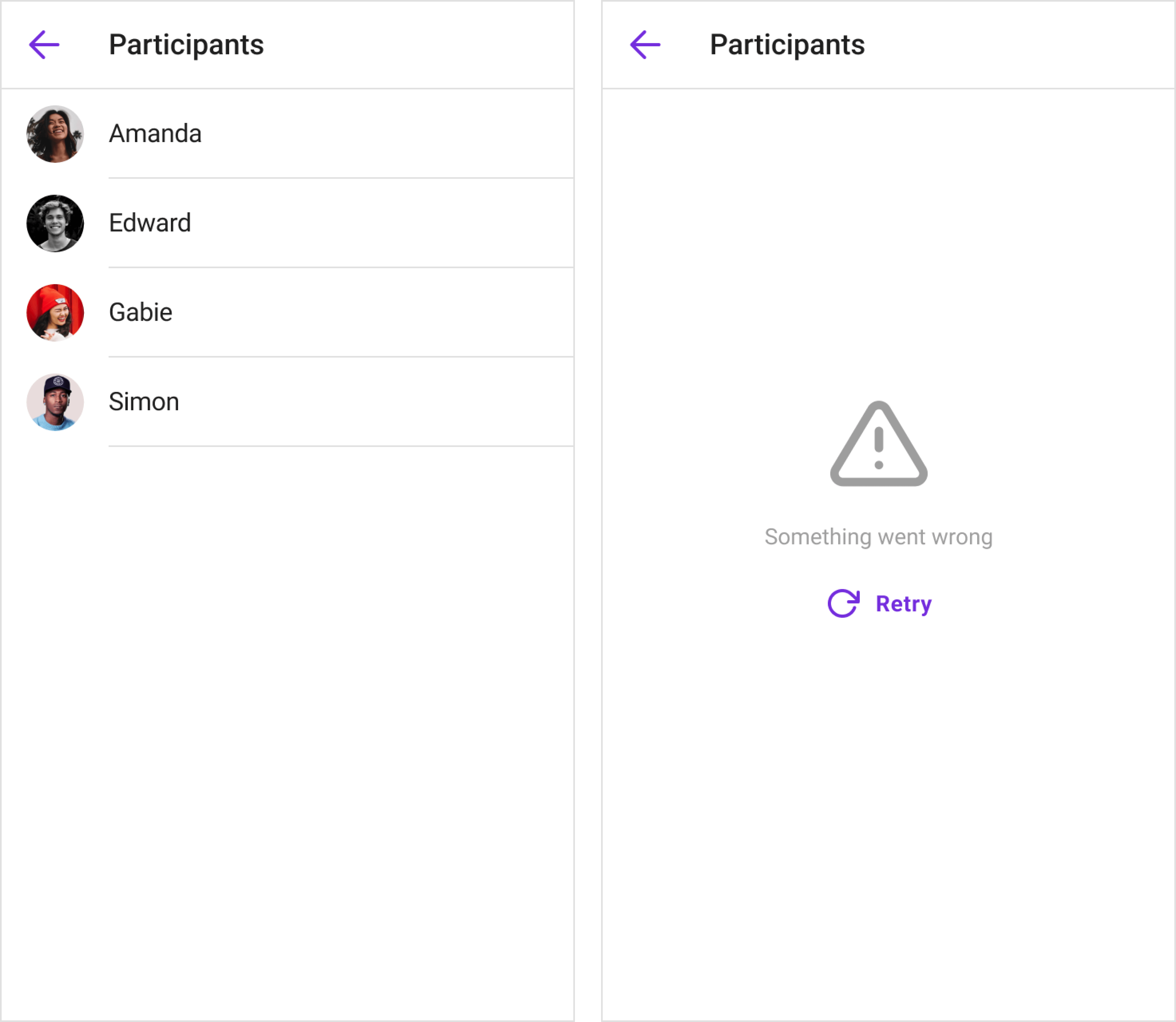List channel participants | Chat React Native SDK | Sendbird Docs